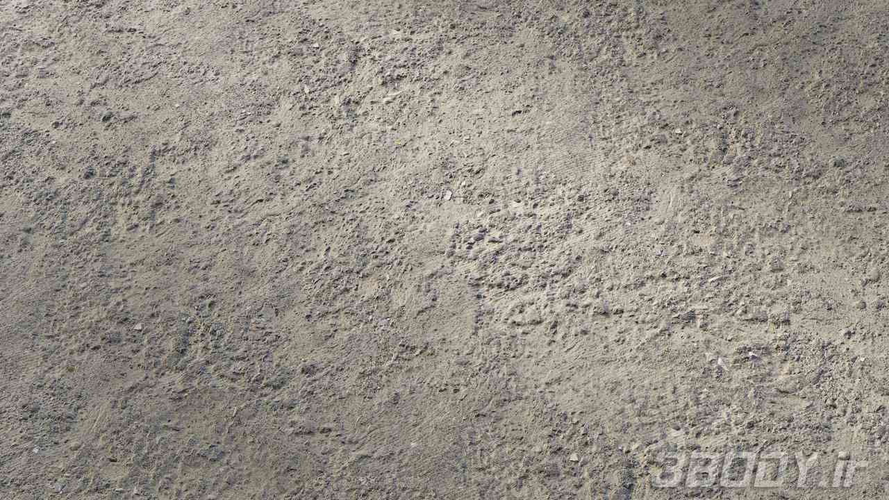 متریال بتن زبر rough concrete عکس 1